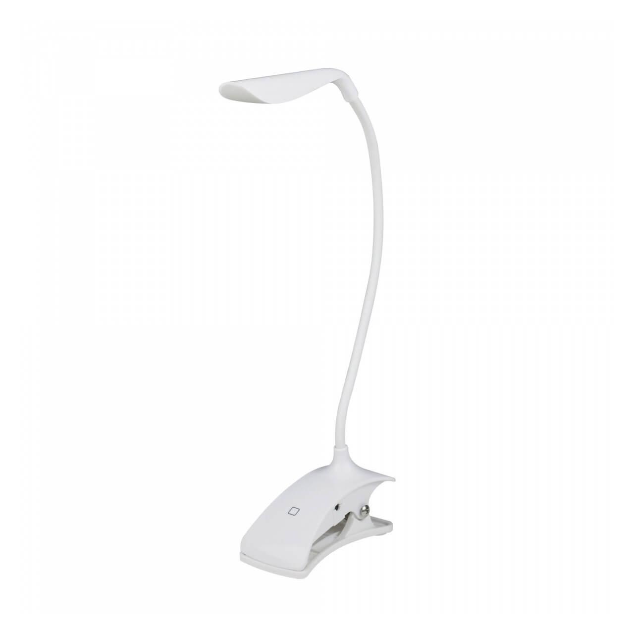 Настольная лампа Uniel на прищепке TLD-533 White/LED/250Lm/5500K/Dimmer