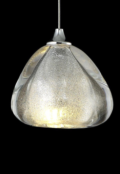 Подвесной светодиодный светильник Crystal Lux Verano SP1 Silver