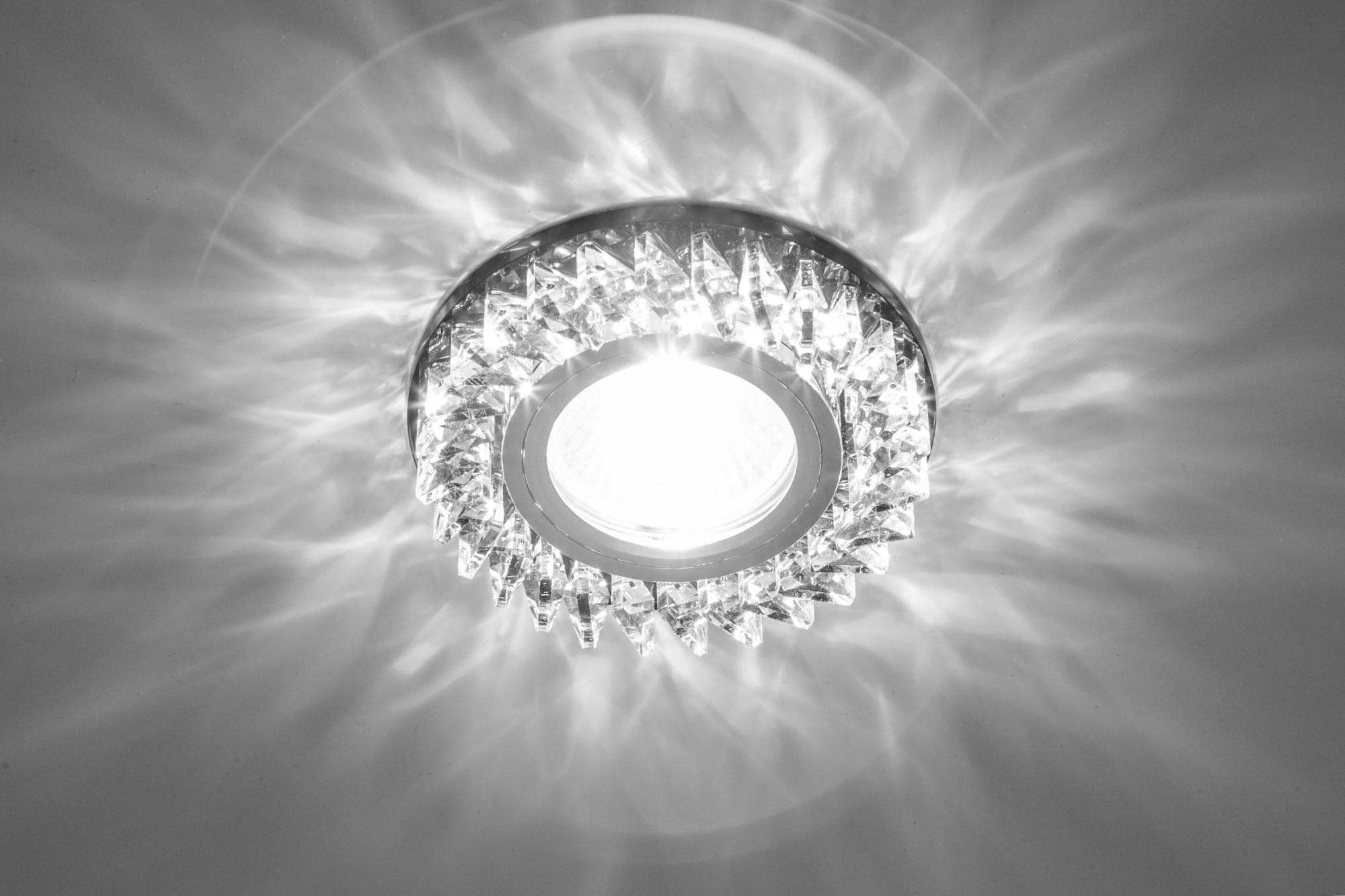 Встраиваемый светильник Crystal LED 1 Black Max Light