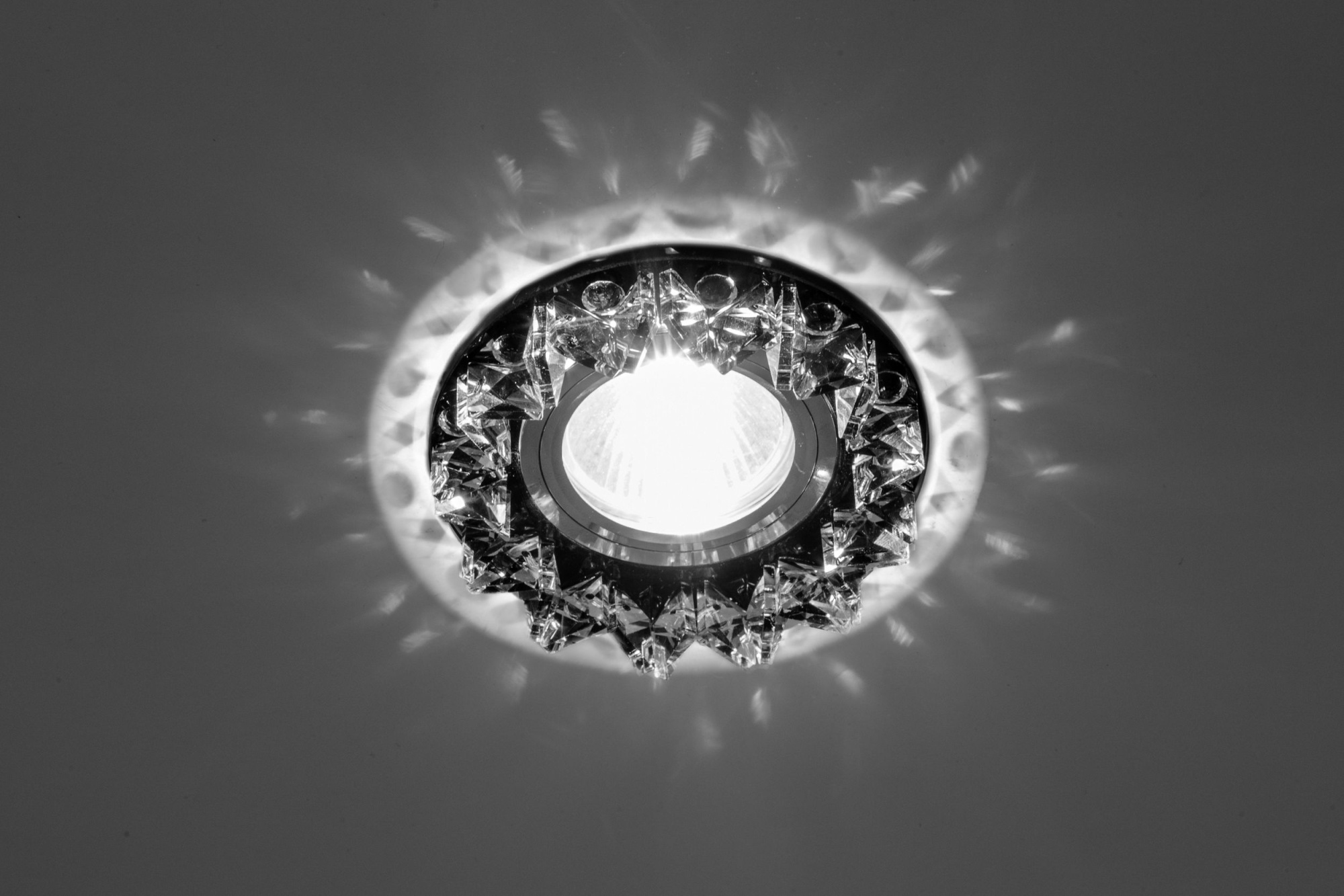 Встраиваемый светильник Crystal LED 2 Black Max Light